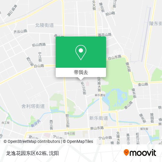 龙逸花园东区62栋地图