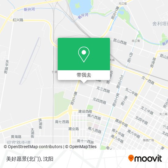 美好愿景(北门)地图