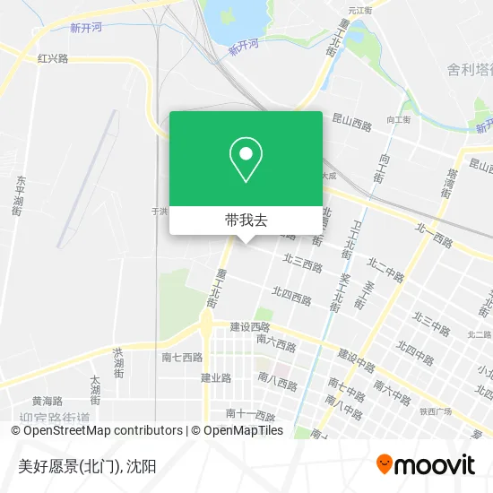 美好愿景(北门)地图