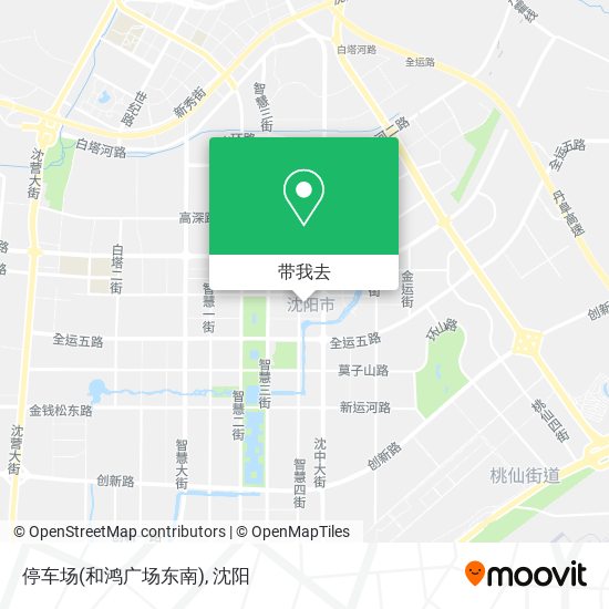 停车场(和鸿广场东南)地图