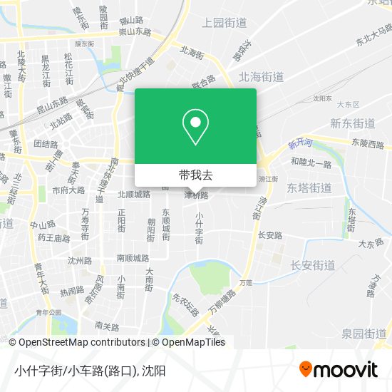 小什字街/小车路(路口)地图