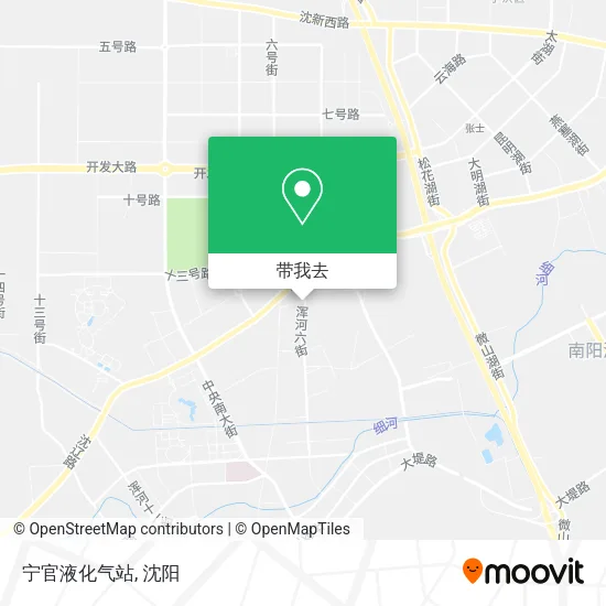 宁官液化气站地图