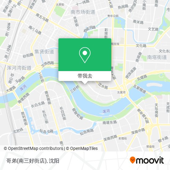 哥弟(南三好街店)地图