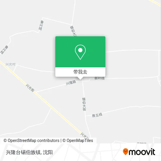 兴隆台锡伯族镇地图