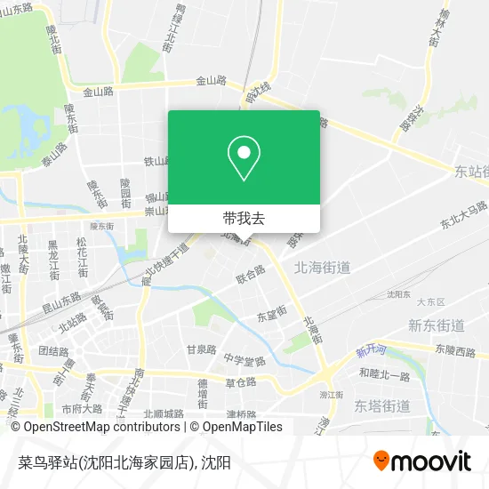 菜鸟驿站(沈阳北海家园店)地图