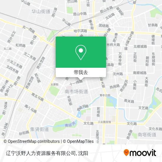 辽宁沃野人力资源服务有限公司地图