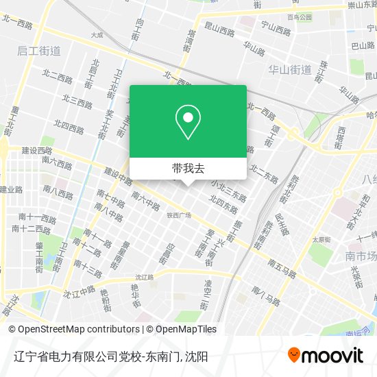 辽宁省电力有限公司党校-东南门地图