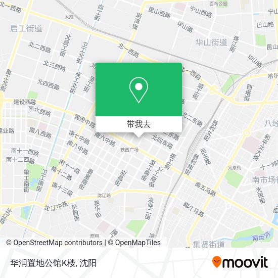 华润置地公馆K楼地图