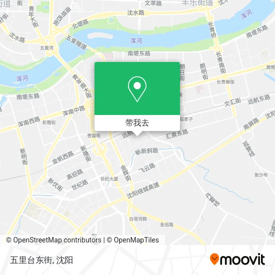 五里台东街地图