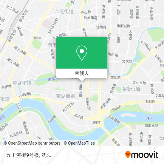 五里河街9号楼地图