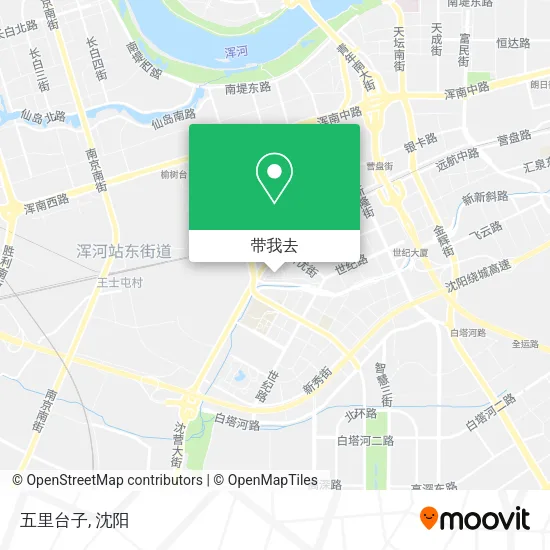 五里台子地图
