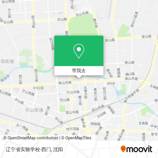 辽宁省实验学校-西门地图