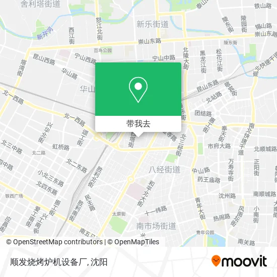 顺发烧烤炉机设备厂地图