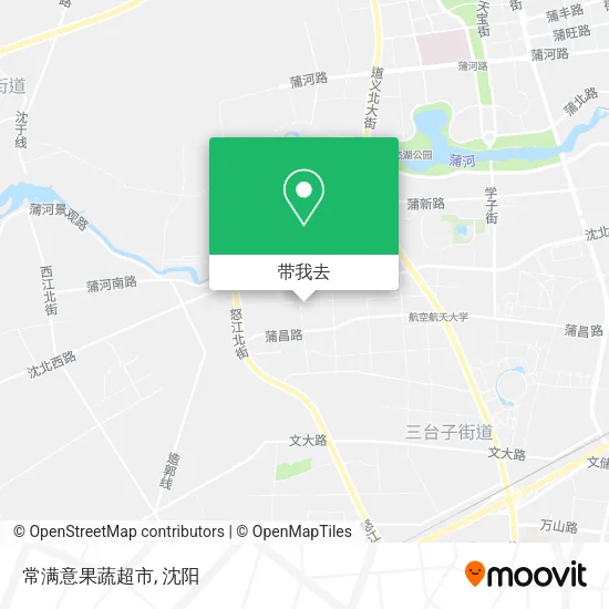 常满意果蔬超市地图
