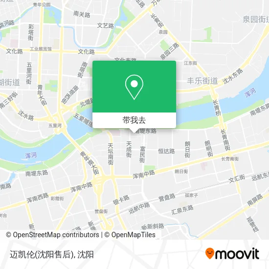迈凯伦(沈阳售后)地图