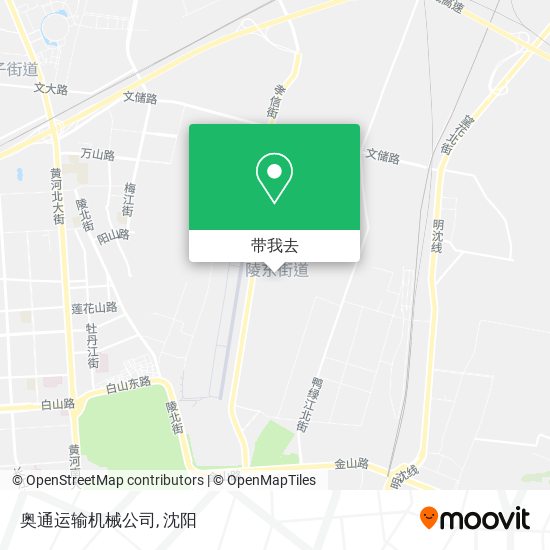 奥通运输机械公司地图