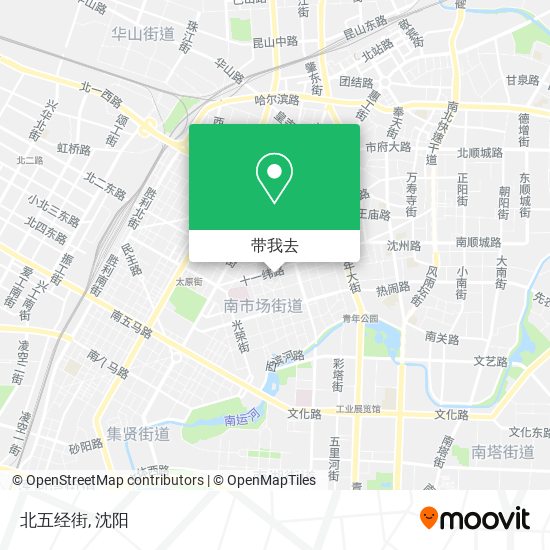 北五经街地图