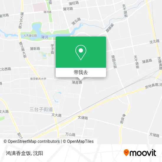 鸿满香盒饭地图