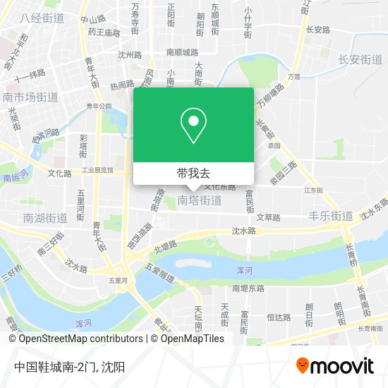 中国鞋城南-2门地图