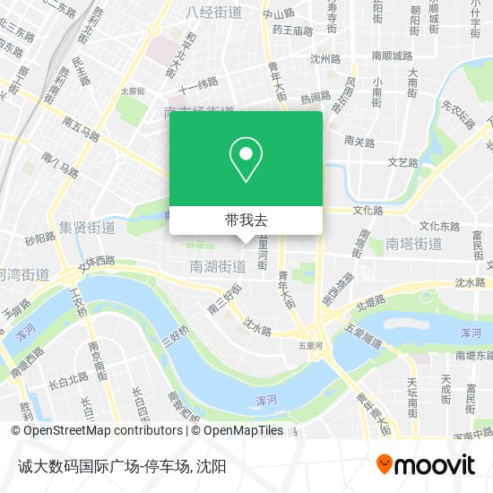 诚大数码国际广场-停车场地图