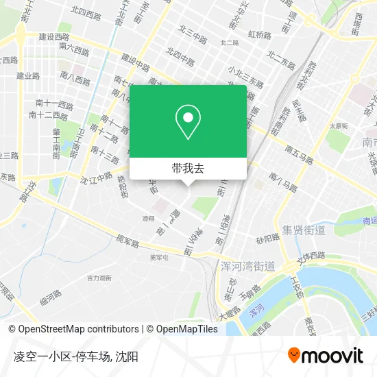 凌空一小区-停车场地图