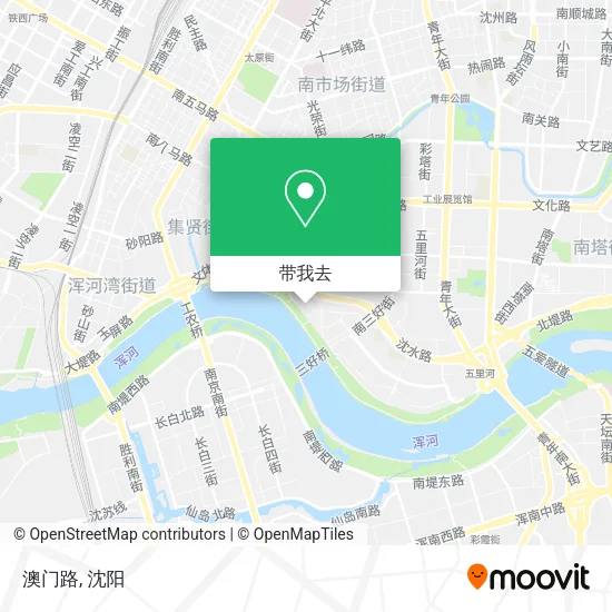 澳门路地图