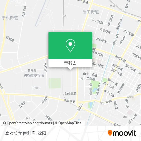 欢欢笑笑便利店地图