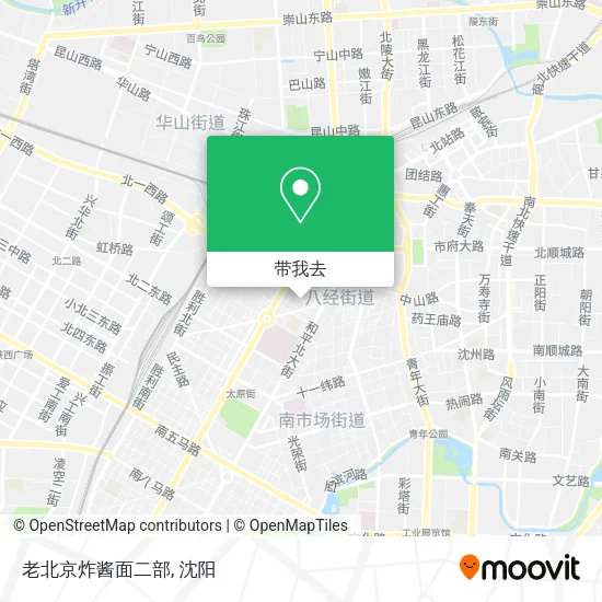 老北京炸酱面二部地图