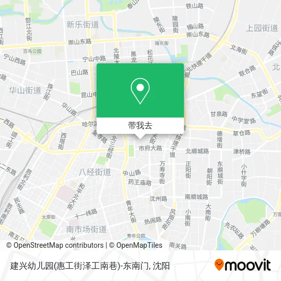 建兴幼儿园(惠工街泽工南巷)-东南门地图
