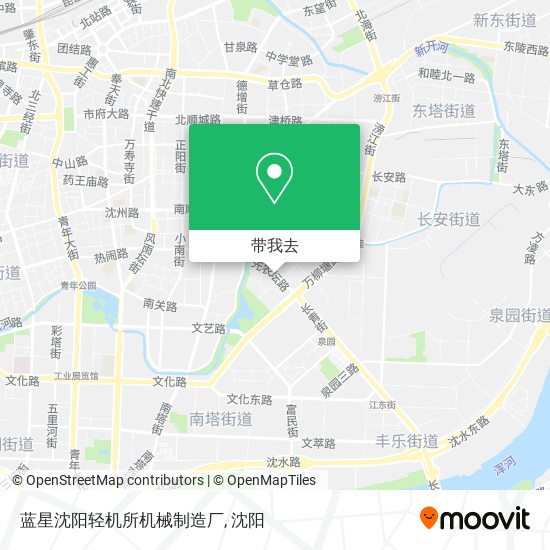 蓝星沈阳轻机所机械制造厂地图