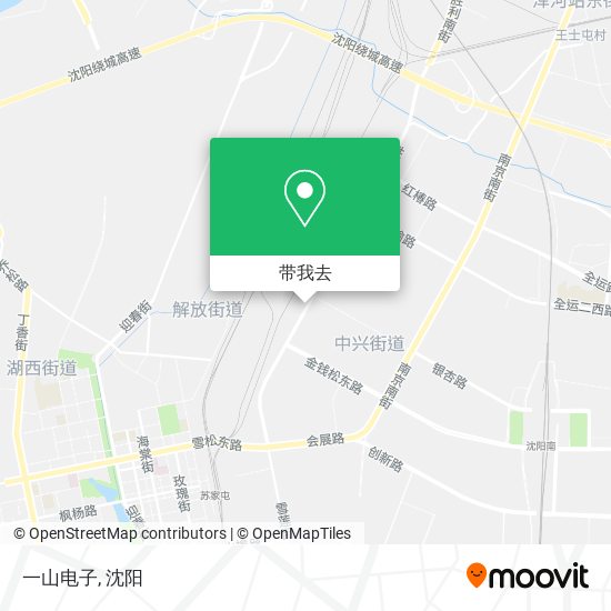 一山电子地图