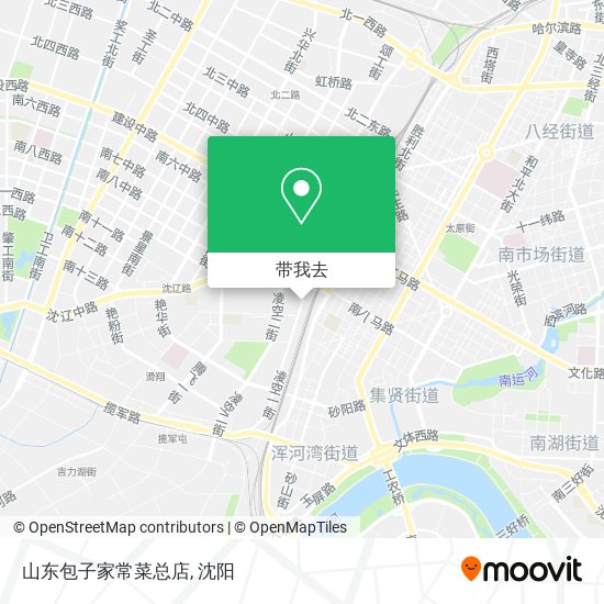 山东包子家常菜总店地图