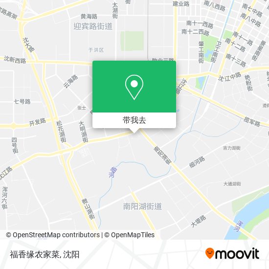 福香缘农家菜地图