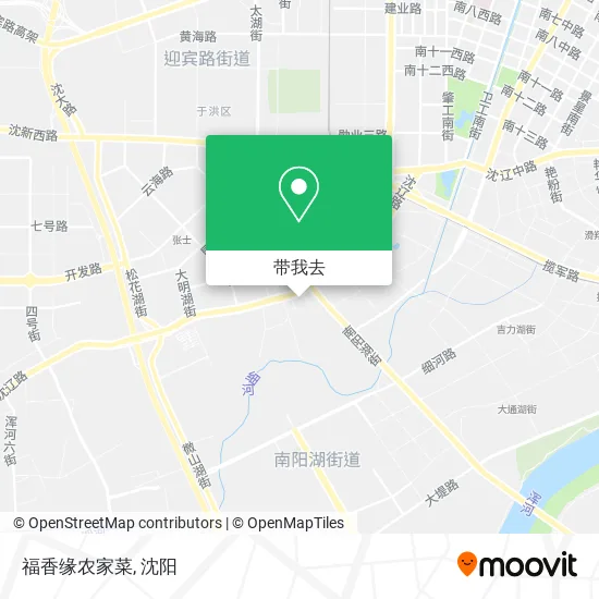 福香缘农家菜地图
