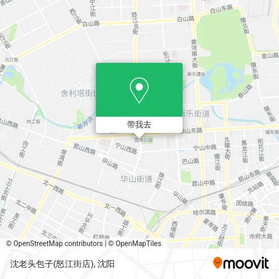 沈老头包子(怒江街店)地图