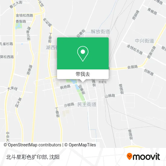 北斗星彩色扩印部地图