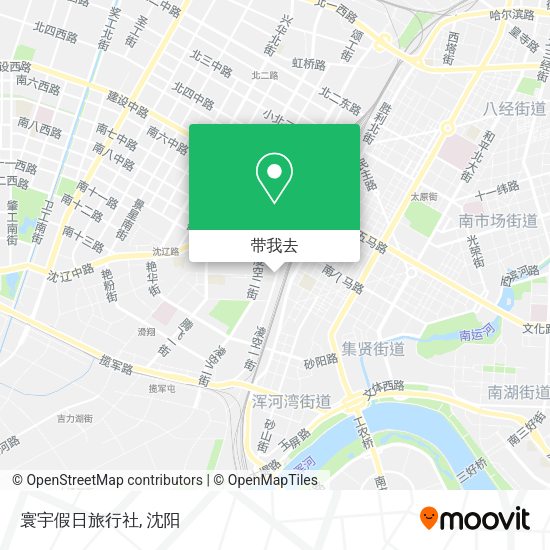 寰宇假日旅行社地图