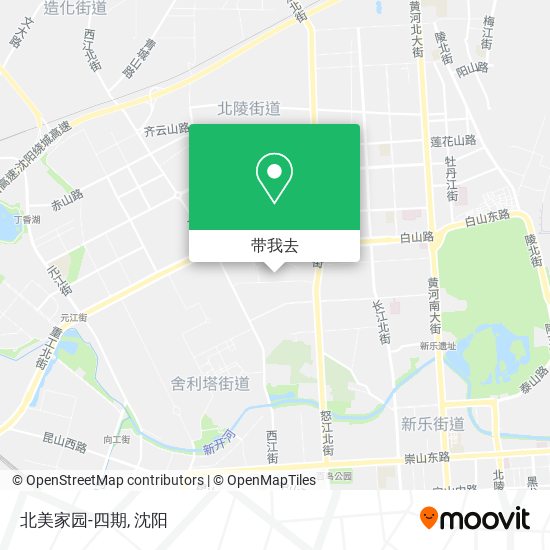 北美家园-四期地图