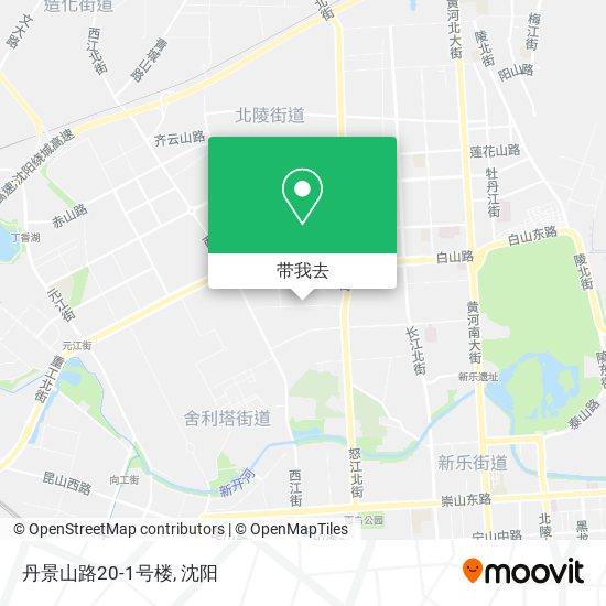 丹景山路20-1号楼地图