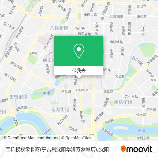宝玑授权零售商(亨吉利沈阳华润万象城店)地图