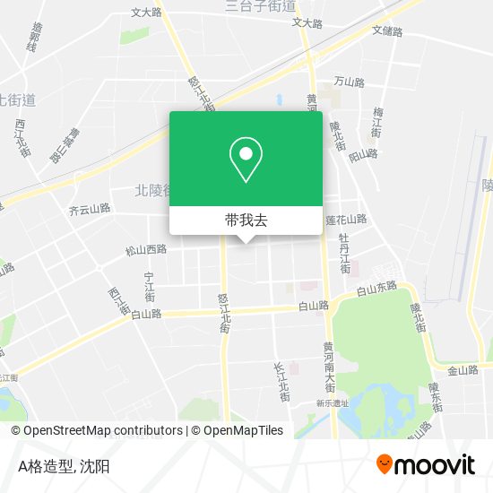 A格造型地图