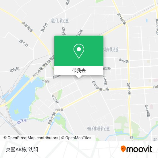 央墅A8栋地图