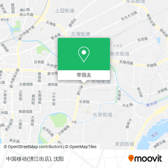 中国移动(滂江街店)地图