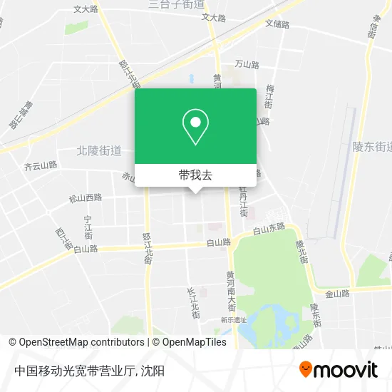 中国移动光宽带营业厅地图
