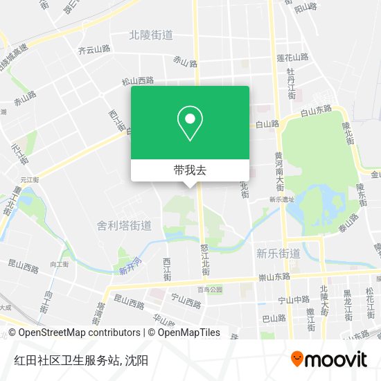 红田社区卫生服务站地图