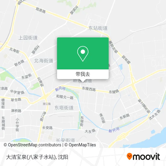 大清宝泉(八家子水站)地图