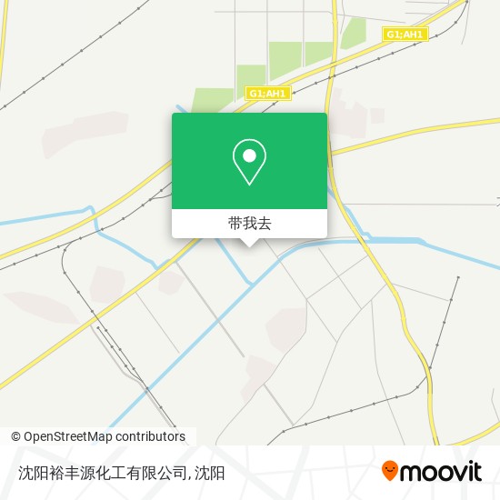 沈阳裕丰源化工有限公司地图