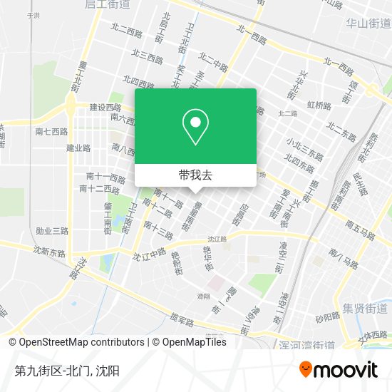第九街区-北门地图
