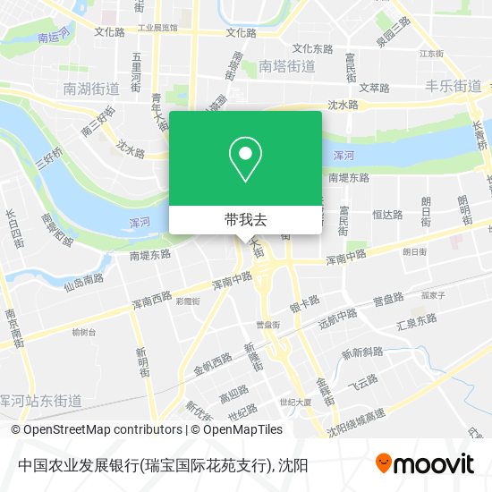 中国农业发展银行(瑞宝国际花苑支行)地图