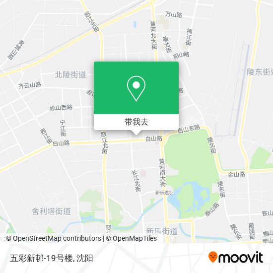 五彩新邨-19号楼地图